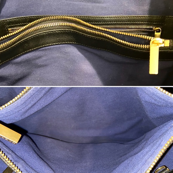 TORY BURCH Large Black Saffiano Leather Tote Bag - Picture 14 of 16